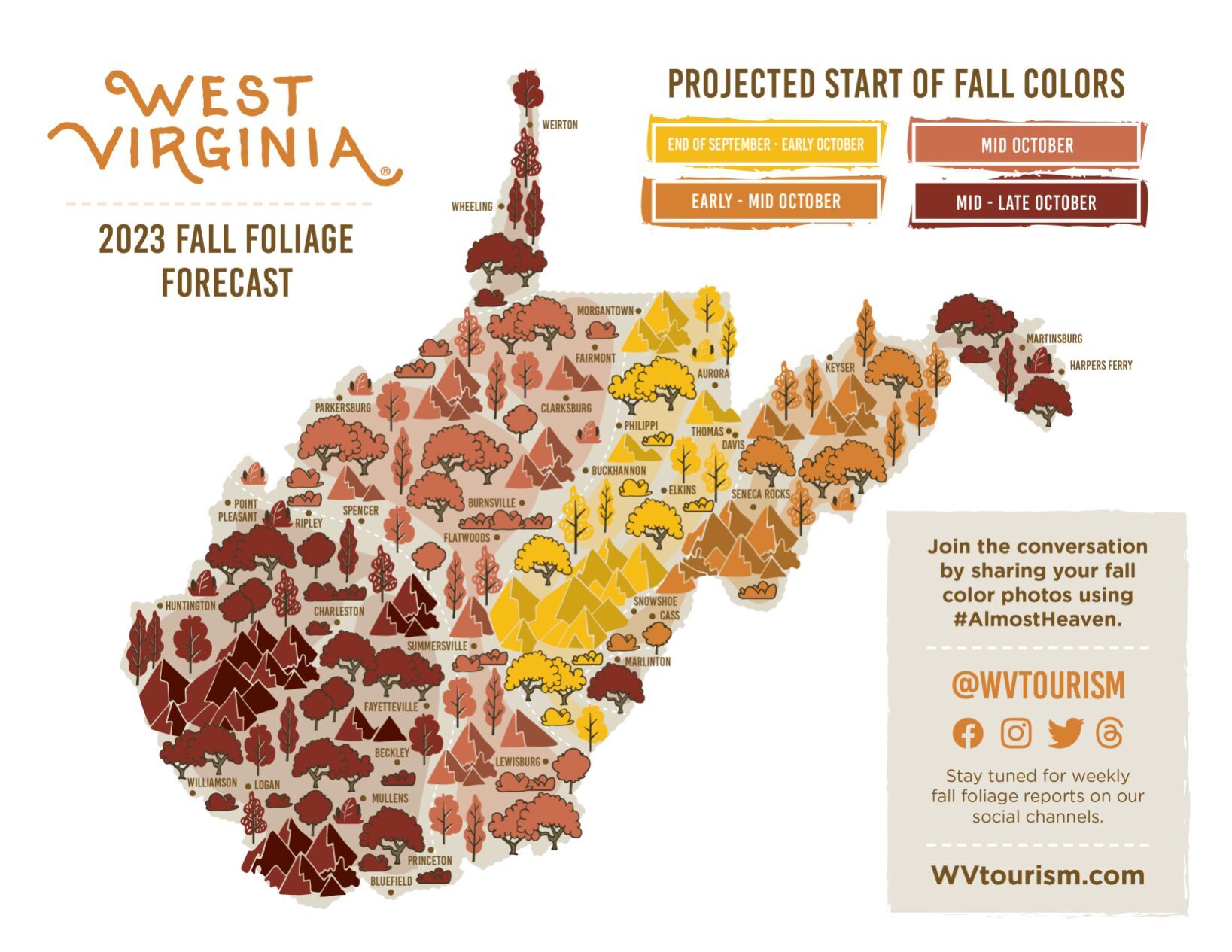 This Interactive Foliage Map Will Help You Plan the Perfect Fall Getaway